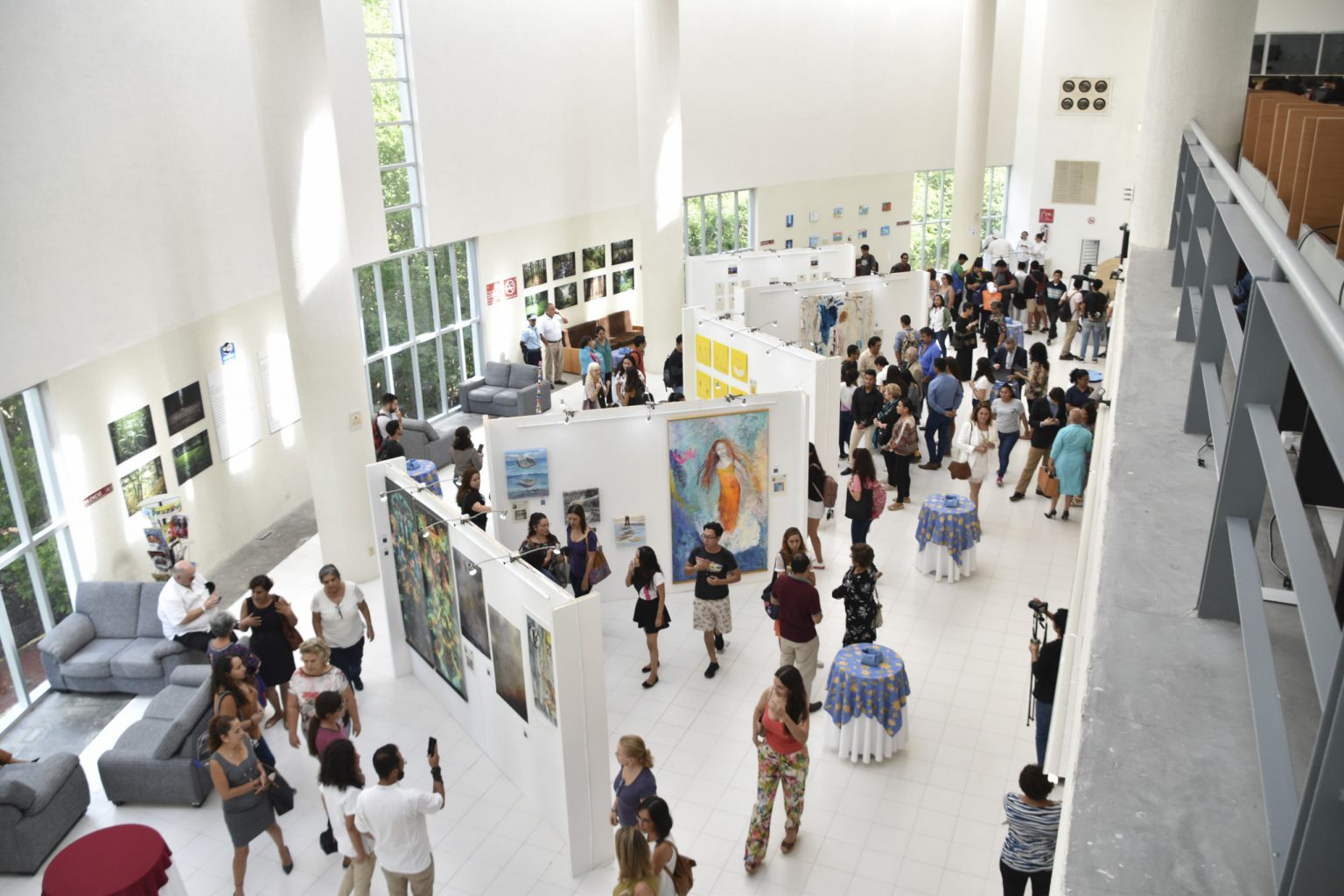 Water for Life, International Art Exhibition, Third Edition, Cancun, Quintana Roo, Mexico.  Exhibtion opening events.