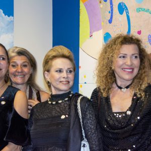 Water for Life, International Art Exhibition, First Edition,  wih some of the participating artists.