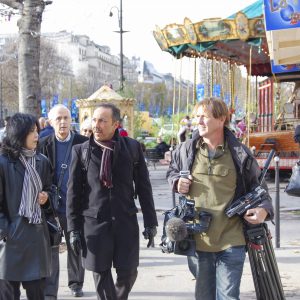 Se realizó un video reportaje para la TV de la exposición Pasión por la Vida de Antoine Gaber en Paris en el magnífico ambiente parisino.