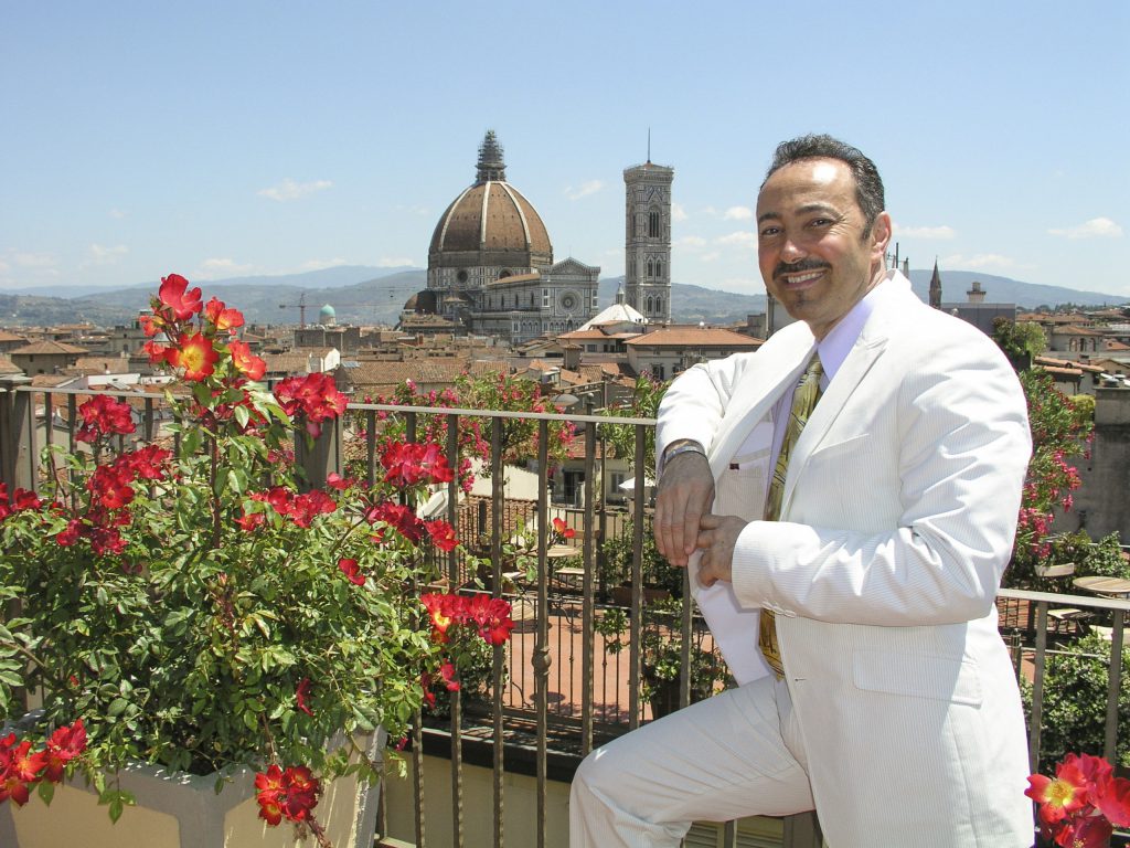 Antoine Gaber, mostra personale, “Passion for Life”,  al Grand Hotel Baglioni di Firenze, Italia.