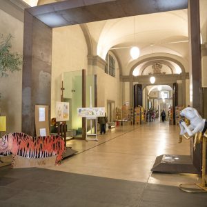 Mostra Laboratorio di Arte per Bambini e Adolescenti “Water for Life”, Palazzo Medici Riccardi, a Firenze, Italia.