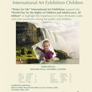 Water for Life, les ateliers d'art pour enfants et adolescents, Niagara Falls, Ontario Canada