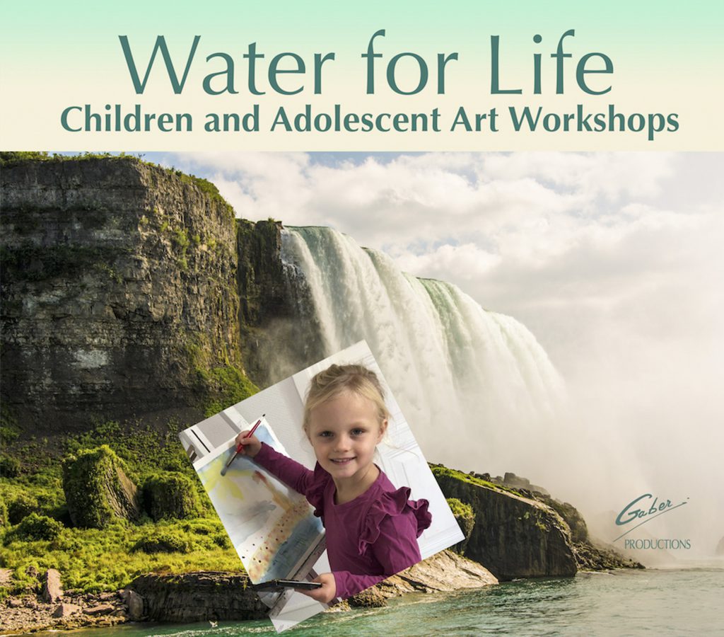 Water for Life, Laboratori d'arte per bambini e adolescenti, Cascate del Niagara, Ontario Canada