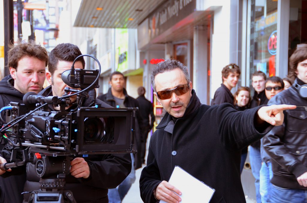 Antoine Gaber during the filming of his Documentary "It's All About ME"