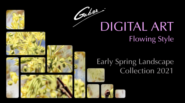 Early Spring Landscape Collection 2021 Flowing Style