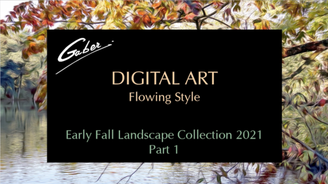 Early Fall Landscape Scenes Collection 2021 Part 1 Flowing Style