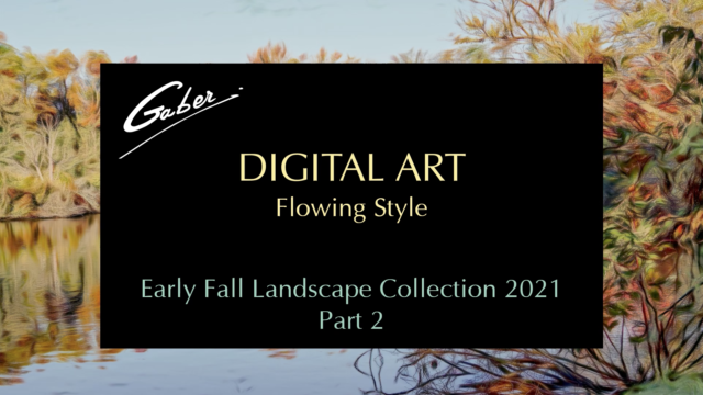 Early Fall Landscape Scenes Collection 2021 Part 2 Flowing Style